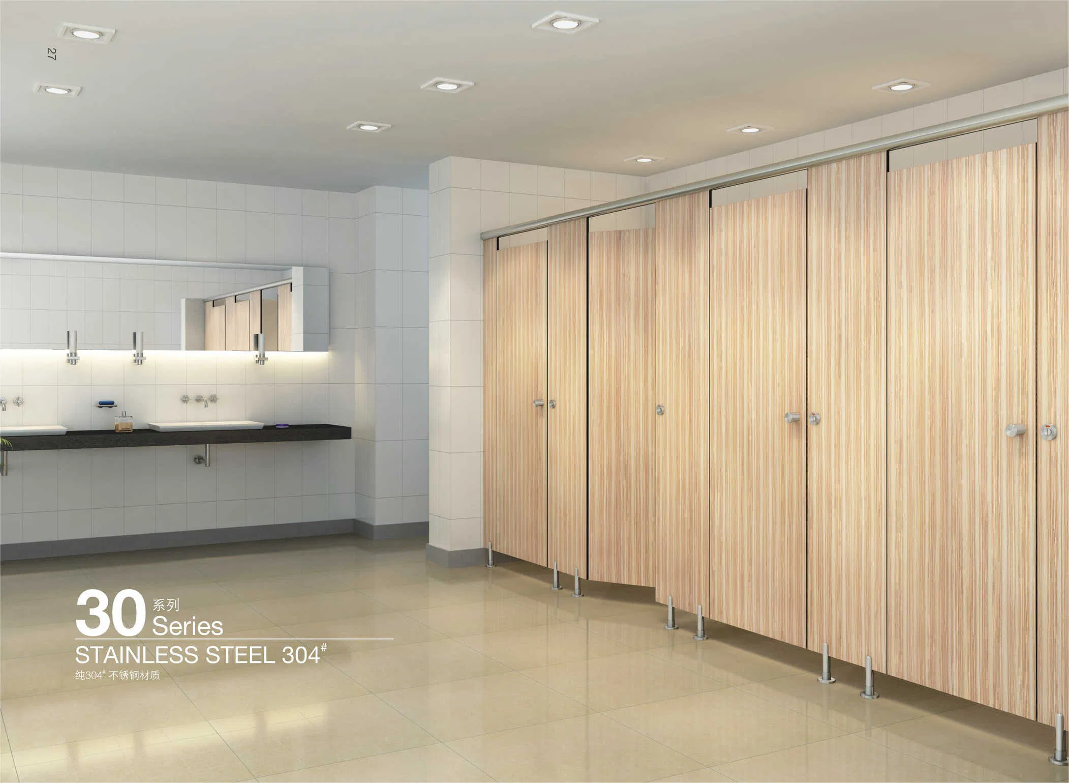 High Quality Toilet Cubicle Aluminum Color Zinc Alloy Clothes Hook