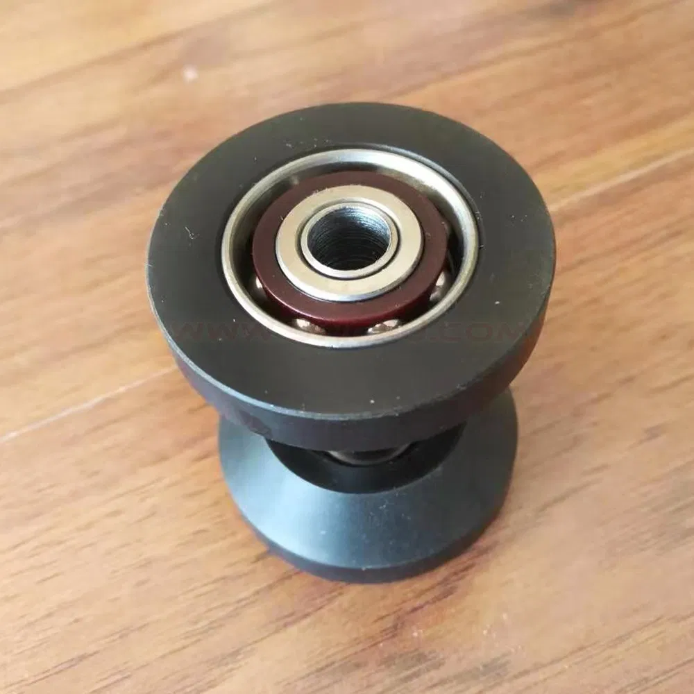 Customized Rubber Polyurethane PU Bearing Roller, Guiding Wheel Assamebly