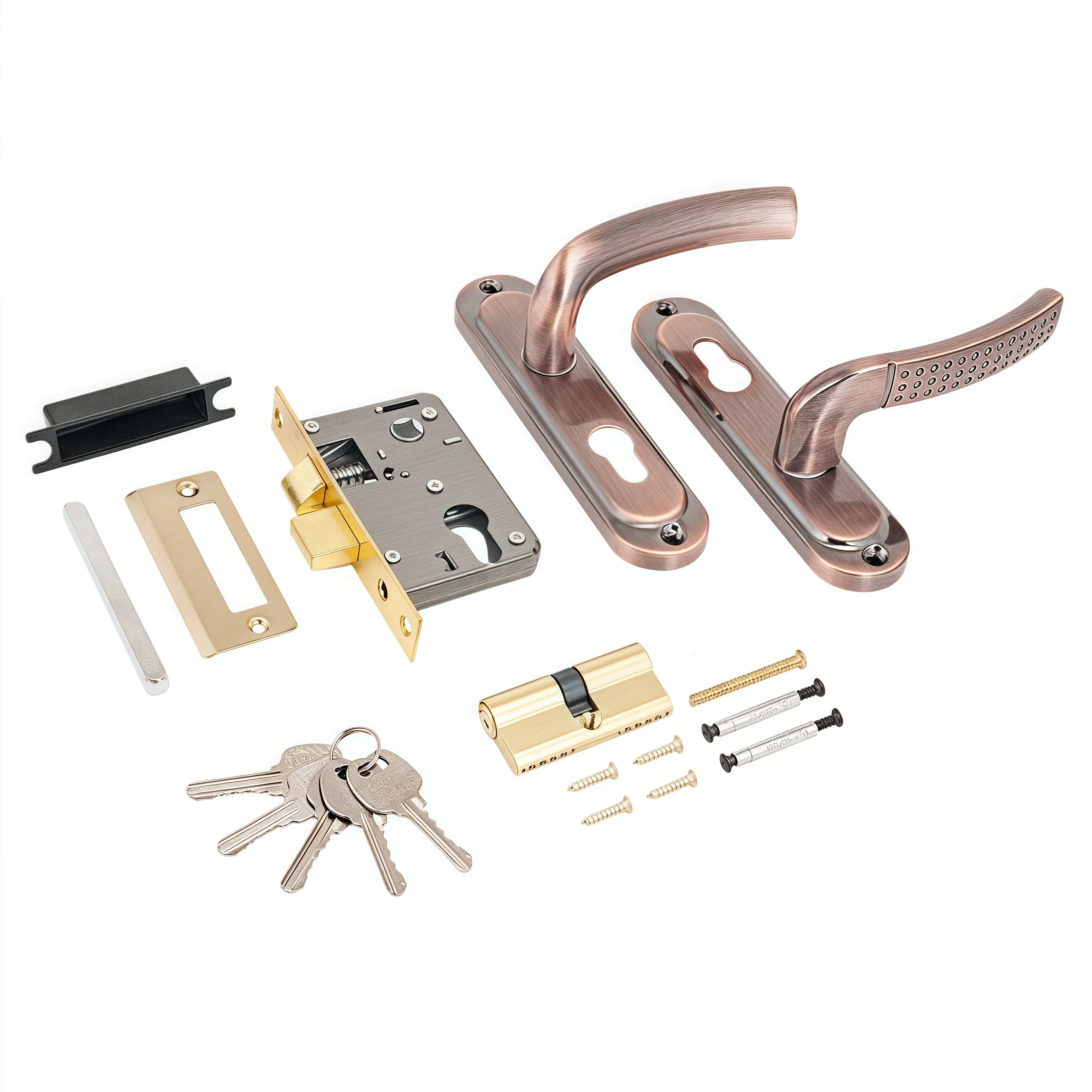 Premium Durable Door Handle and Lock Door Hardware Accessory for Ultimate Security