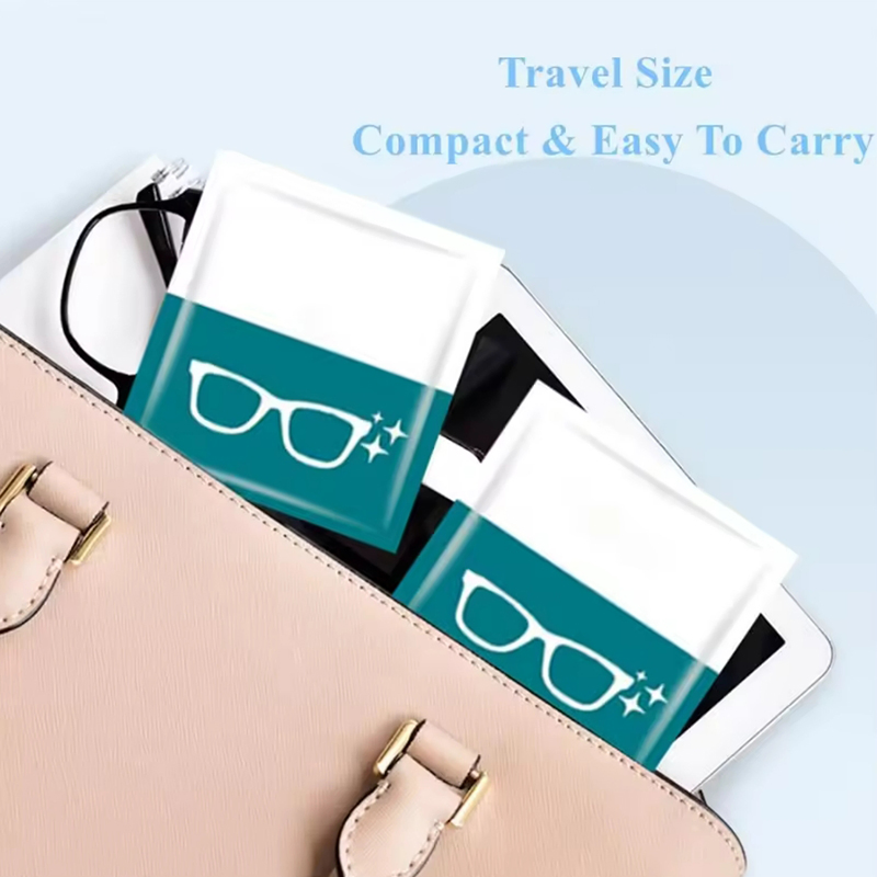 Unscented Anti Fog Mobile Phone Eyeglasses Cleaning Wet Wipes for Glasses Lens