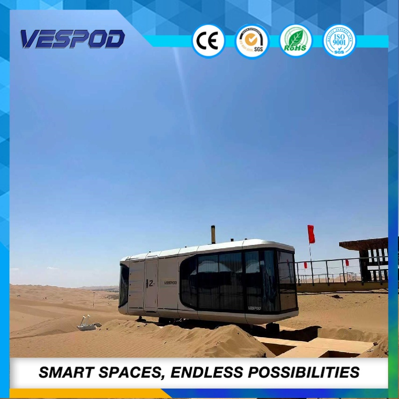Modern Capsule House Space for Compact Living Solutions