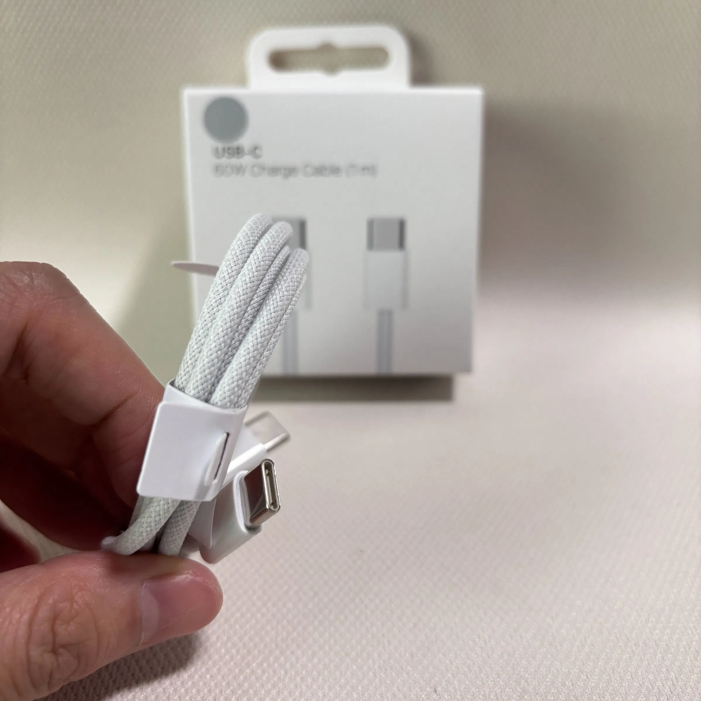 Кабель USB-C — Lightning 60W, 1 метр, быстрая зарядка