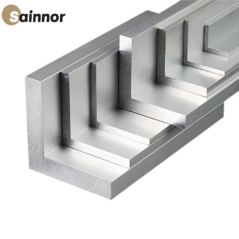 Industrial-Grade L-Shape Extruded Aluminum Angle Profile for Corner Connector & Mounting Fixing Parts