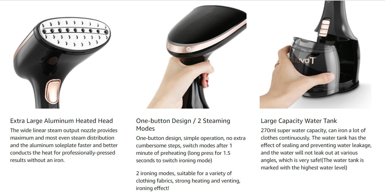 CE, CB, ETL Approved Powerful Steam Iron with Aluminum Heated Soleplate Manufacturer