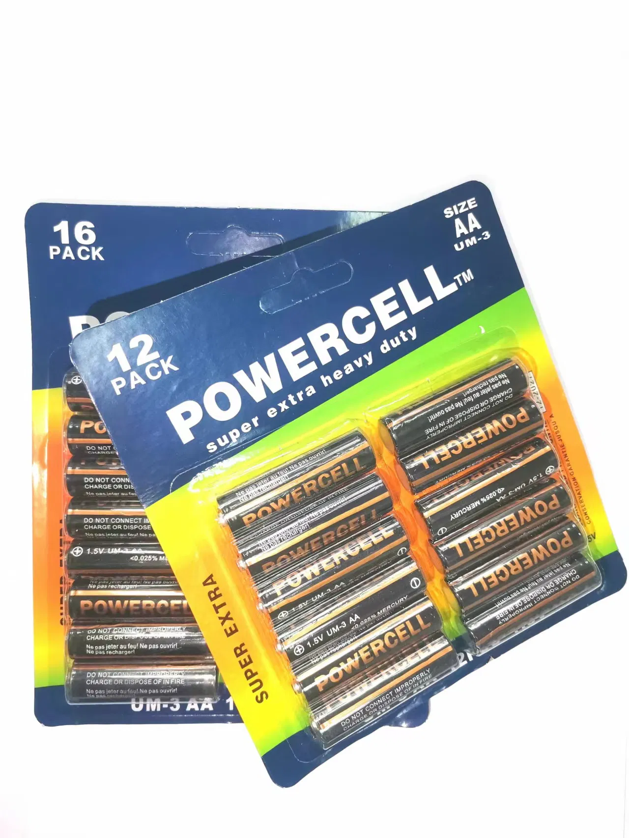 Батарейка PowerCell AA R6 1.5V (цинк-угольная)