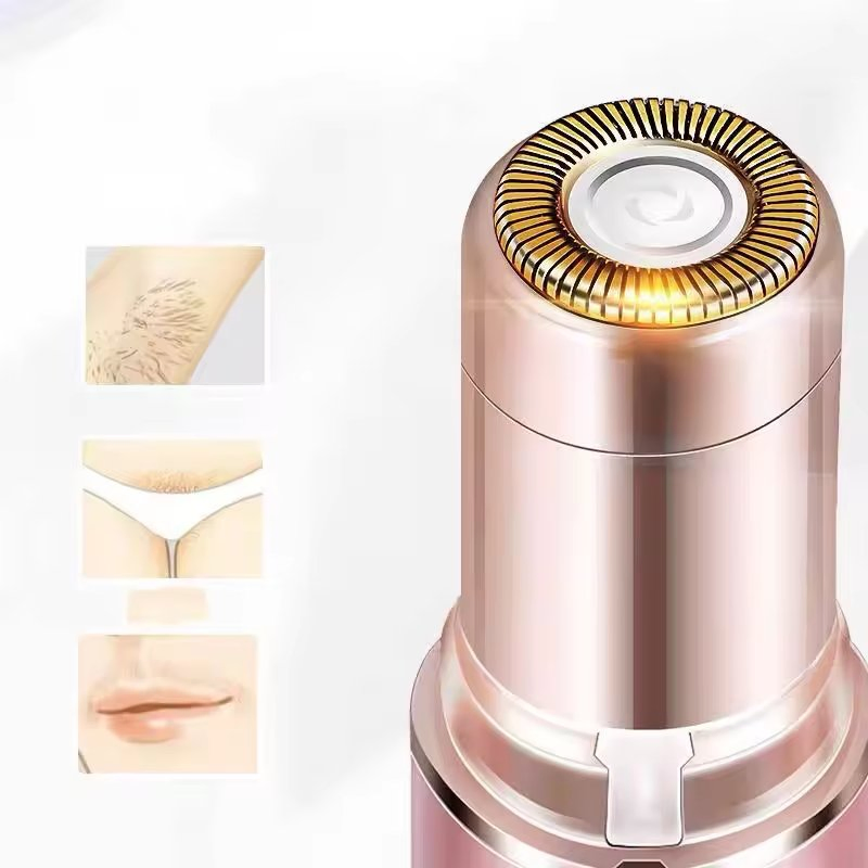 Electric Rechargeable USB Mini Hair Remover Painless Lady Portable Pocket Trimmer
