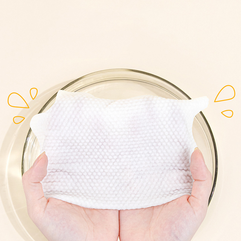 Pure Cotton Women′ S Soft Towel Thickened Removable Disposable Facial Scrub