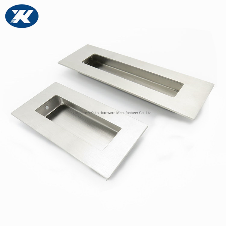 Best Selling Products Stainless Steel Flush Finger Cabinet Door Pull Handles