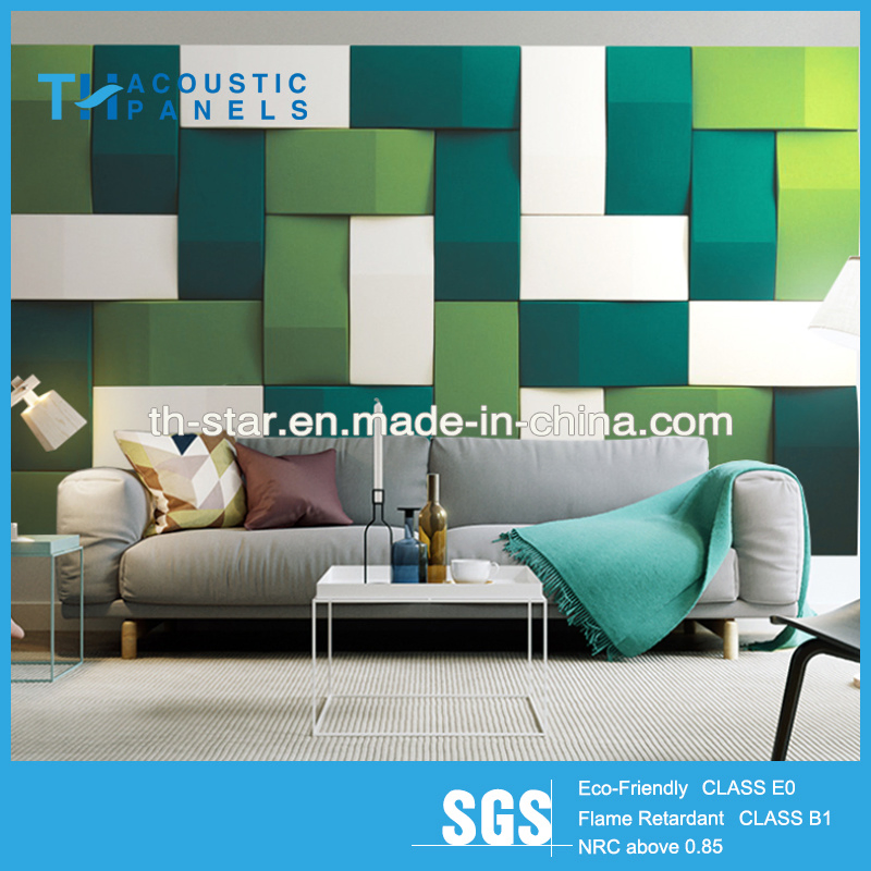 Polyesters Acoustic Panel Acoustic Tiles Sound Protection Walls