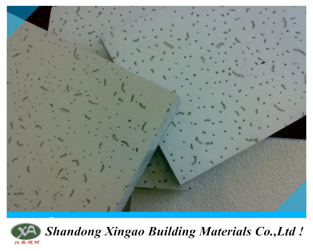 Mineral Fiber Acoustical Suspended Ceiling Tiles