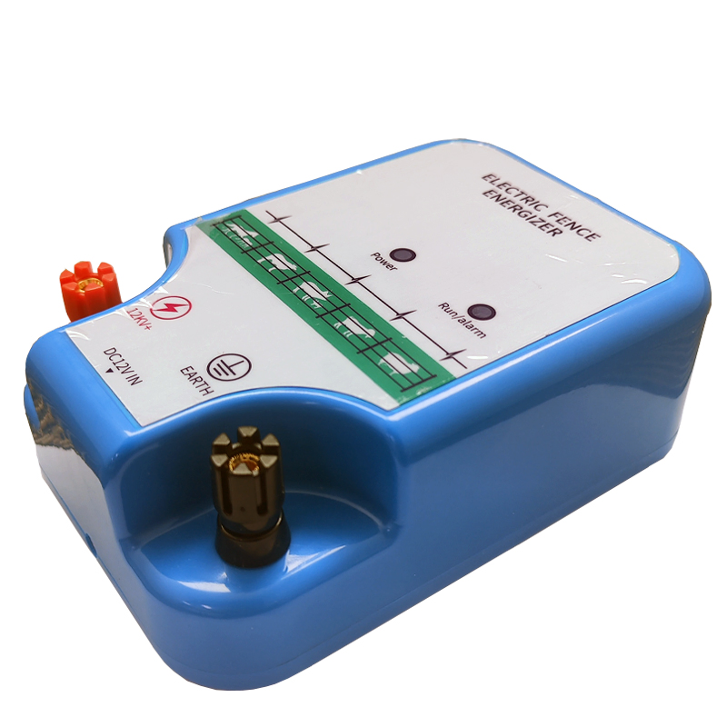 Electric Fence for Animal Husbandry and Pasture Breeding Cattle, Sheep and Pigs. High Voltage Pulse Electric Fence Energizer Electric Fence Protection Net Syste