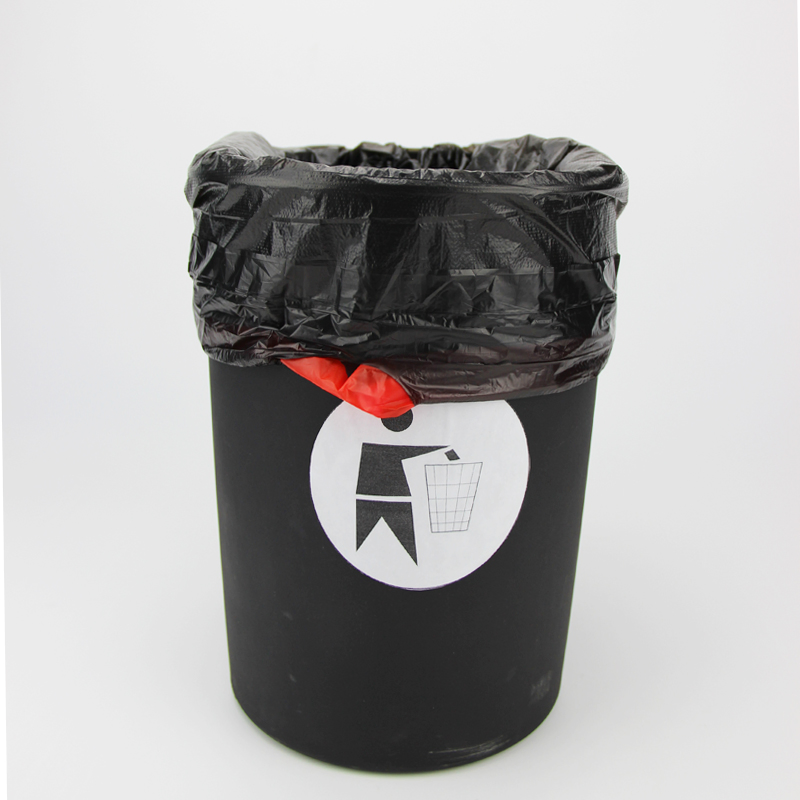 Wholesale Price Custom Made Translucent HDPE Drawstring Trash Bag