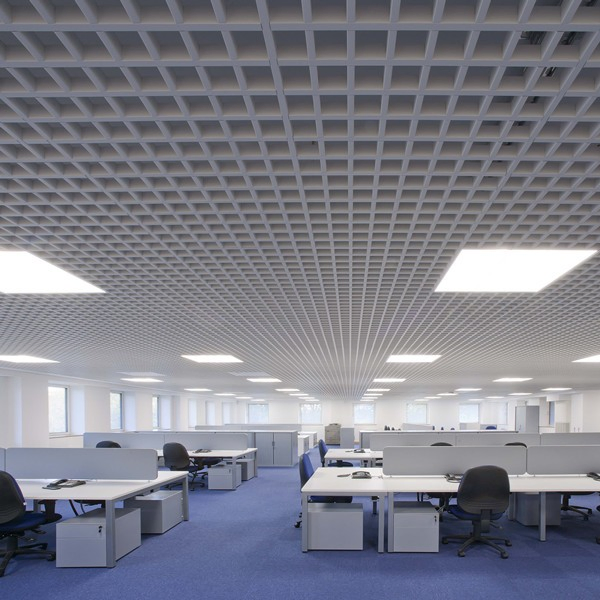 CE SGS Certification Grate Aluminum Ceiling Tile Ceiling Decorative Grid Strips