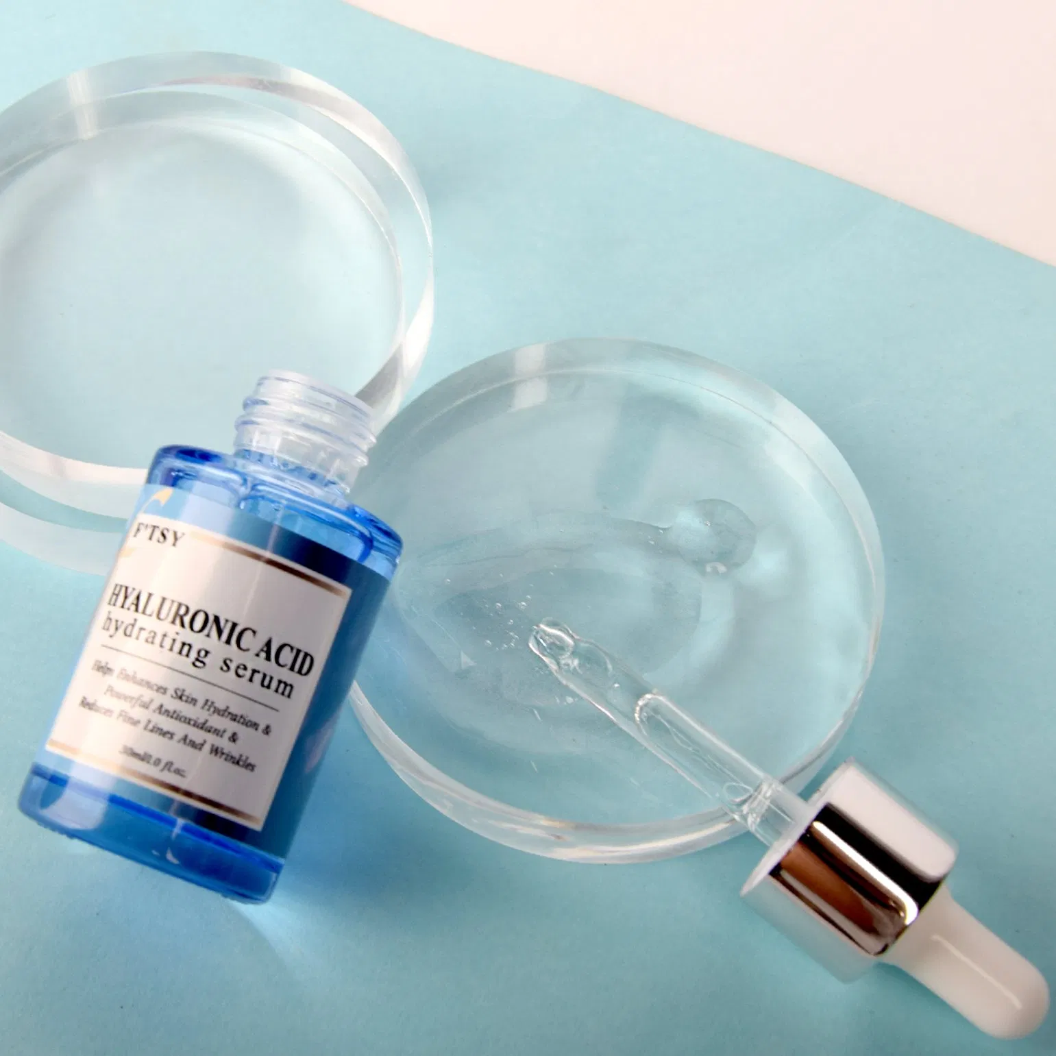 Skincare Face Antioxidant Lifting Hyaluronic Acid Serum Moisturizing Whitening Anti-Aging Skin Face Serum Vegan Original