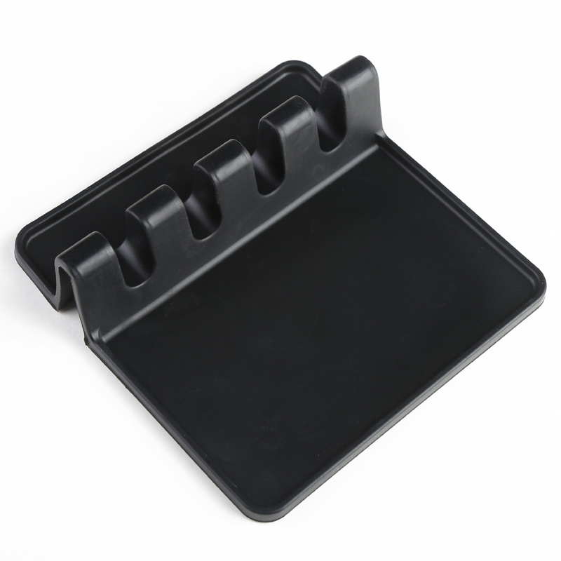 Multifunctional Kitchen Utensils Storage Rack Creative Silicone Spoon Rack Kitchen Tabletop Spoon Chopsticks Storage Rack