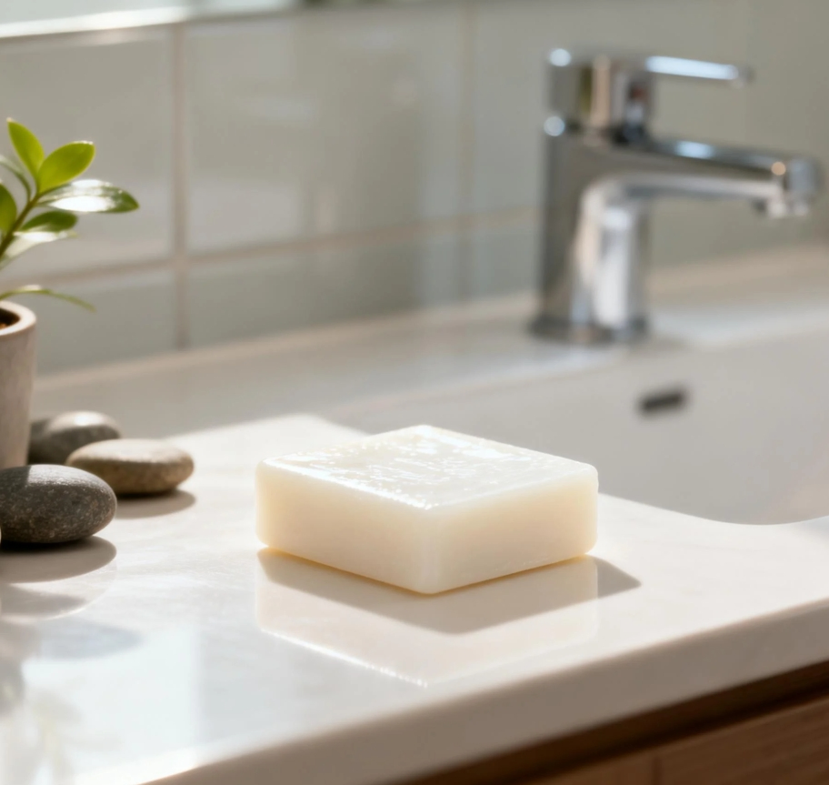 30g Disposable Hotel Soap with Cling Film Packing and Logo Label