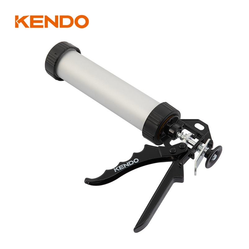 Kendo Aluminium Caulking Gun Apply Caulking Compounds, Adhesives, and Lubricants