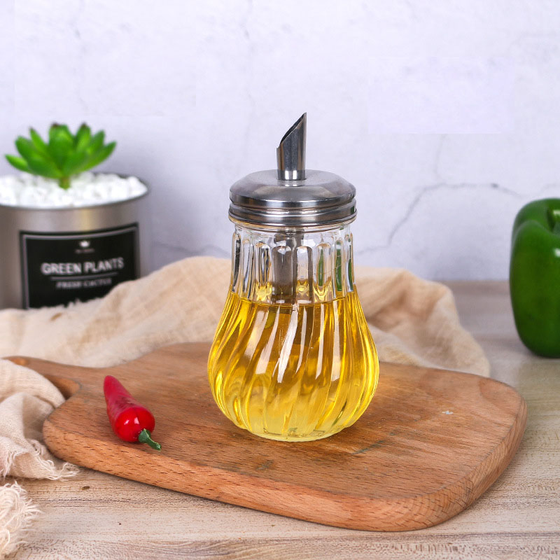 Kitchen Creativity Cooking Soy Sauce Vinegar Oil Glass Bottles Olive Oil Bottle