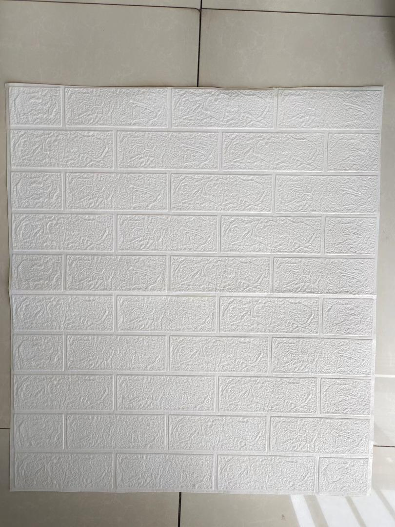 Water-Resistant High Glossy Peel off Wooden Grain Faux PVC Panel Marble Tiles Metallic 1220*2900*2mm Thick Wall Sticker for Furniture Kitchen