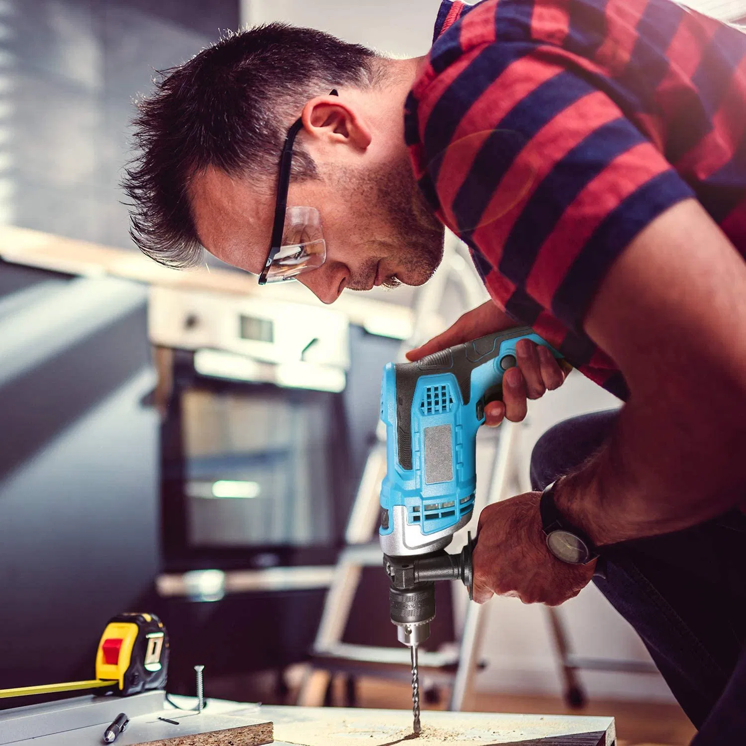 Перфоратор ударный 750Вт/800Вт для бетона и кирпича HD006