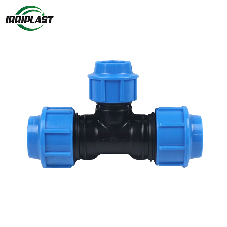 Factory Price PP Compression Fittings for HDPE Pipe Connection for Water Supply