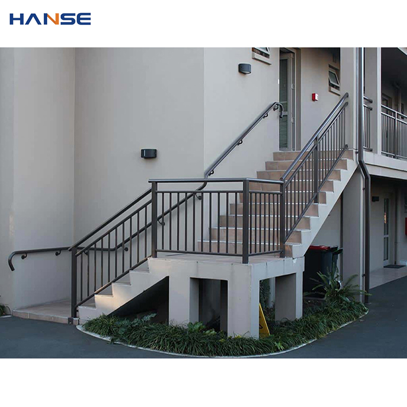 Foshan Good Price Powder Coated Fence Railing Aluminum Outdoor Supplier Terrace Handrails Aluminum Railings for House