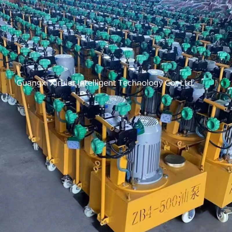 Post Tension Accessories Prestressed 700bar Hydraulic Jack Oil Pump
