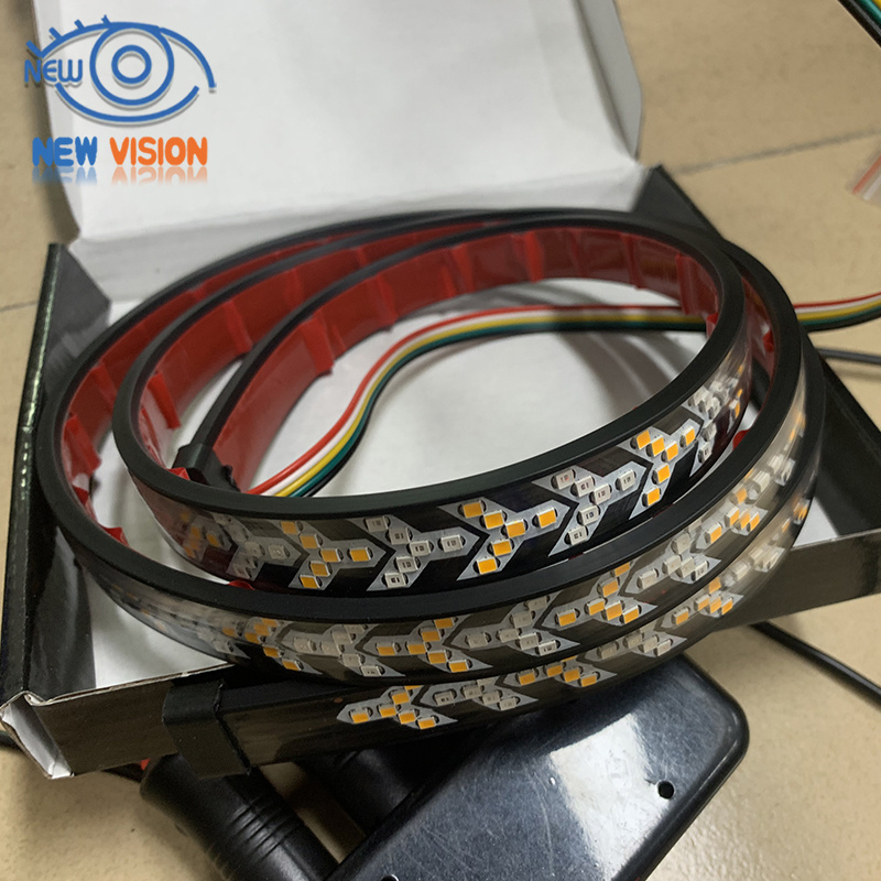 Светодиодный стоп-сигнал «Рыбья кость» для авто