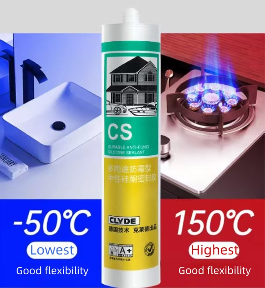 Wholesale 300ml Household Waterproof Sealant CS Building Neutral Silicone Sealant for Sealing of Door and Window Glass