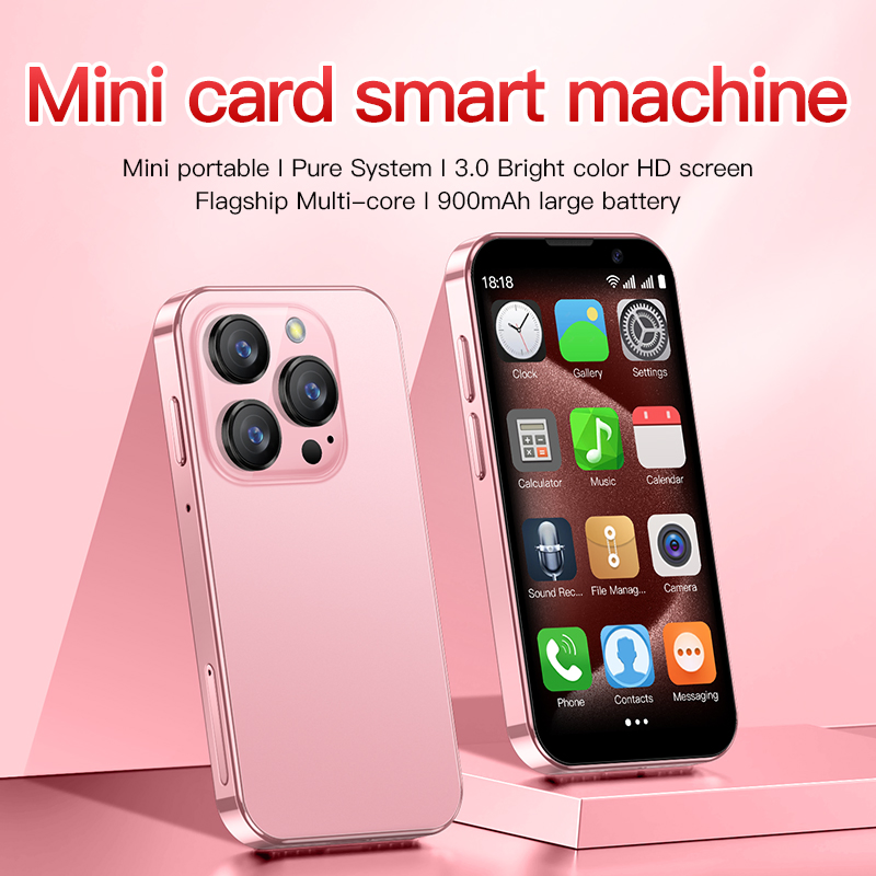 Xs18 PRO 2GB+16GB 3.0 Inch Android 9.0 Mtk6580 Quad Core Mini Phone 3G Network Dual SIM Soyes Mini Mobile Phone