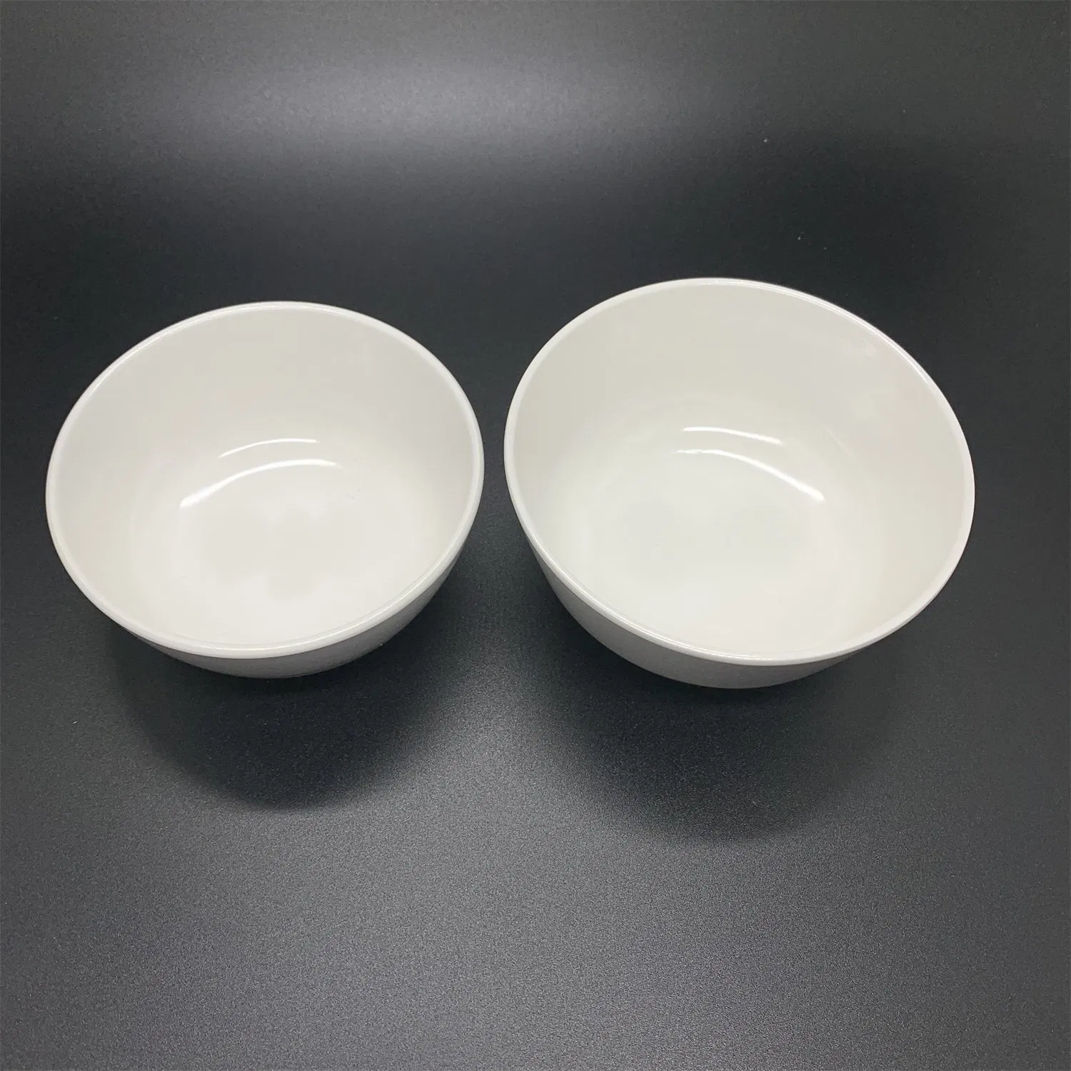 Reuseable White Melamine Plastic Rice Bowl