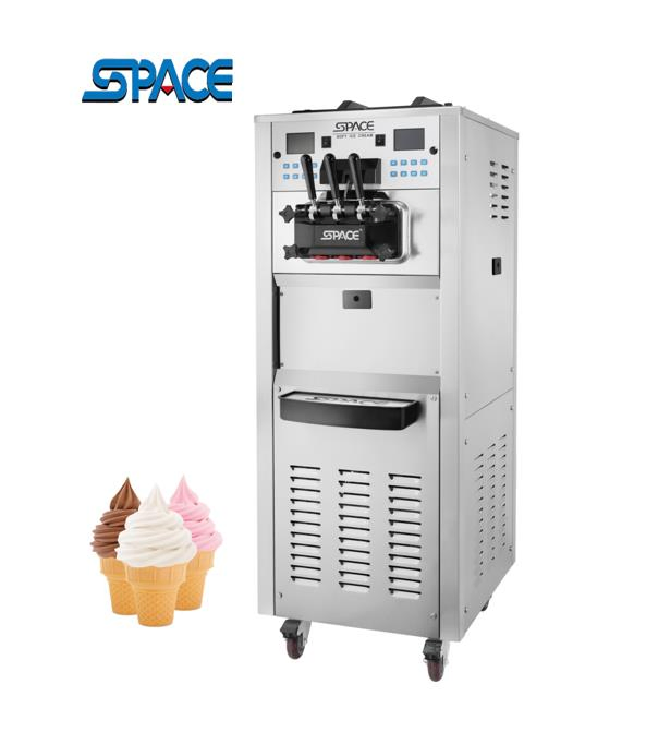 380V Best Commercial Large Capacity Ice Cream Making Machine with Air Pump for Sale 6378A