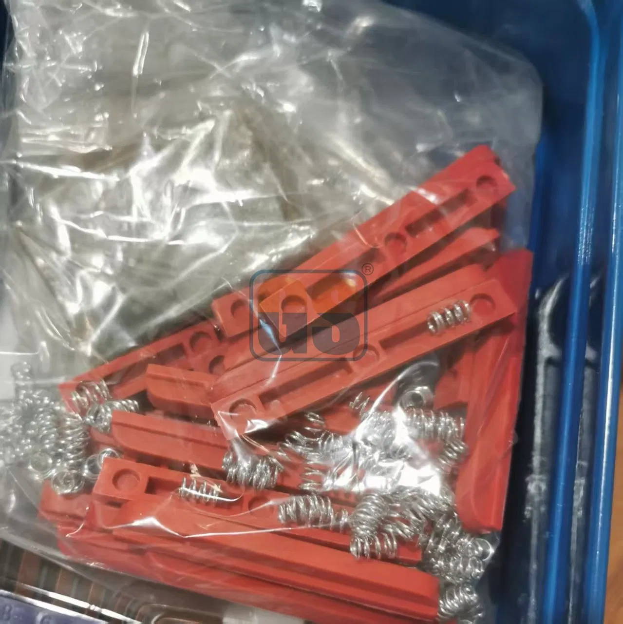 Red Tension Strips for Slitting Machine Shafts Parts