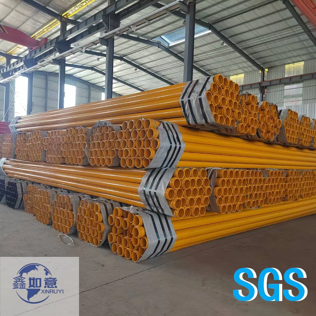 A53 5L a B Varnish and Plastic Spray Painting Tpep, 3PE Coating Composite Steel Pipe for Mining