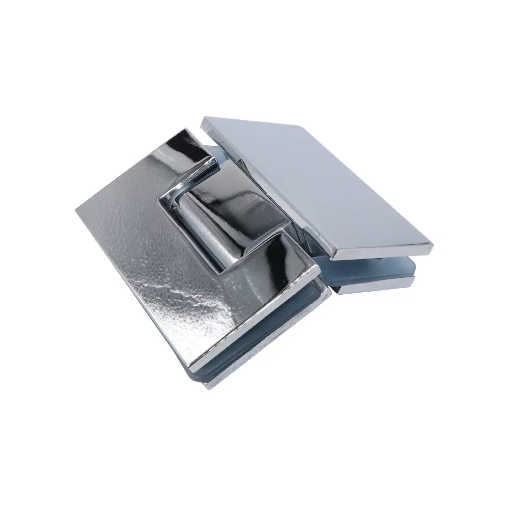 High Precision 12mm Glass Door D Clamp Hinges for Easy Installation