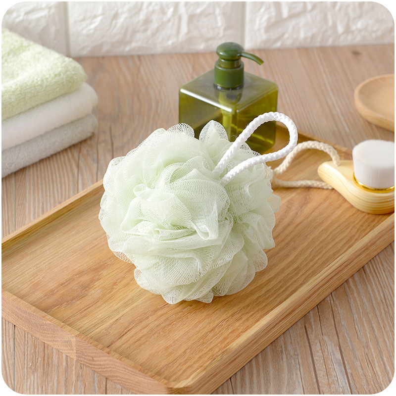 Large Bath Ball Rich Bubble Bath Towel Scrubber Body Cleaning Mesh Shower Wash Sponge Bathroom Accessories