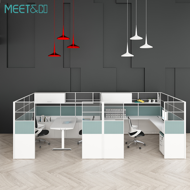 Мебель офисная рабочие места модульные на 6 персон