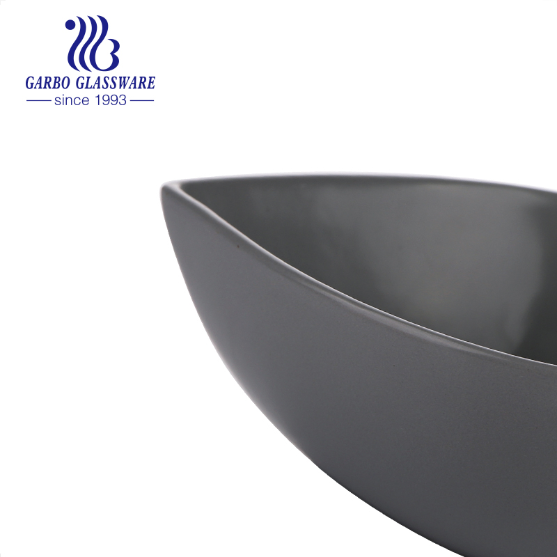 Ceramic Bowl Set Stoneware Ceramic Dinnerware 5.5 Inch Grey Porcelain Bowl for Home Decorative Dinner Set