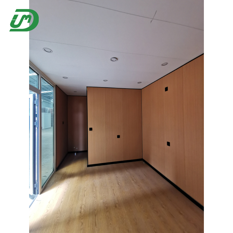 Glass Curtain Wall for One to Two People Living Smart Apple House