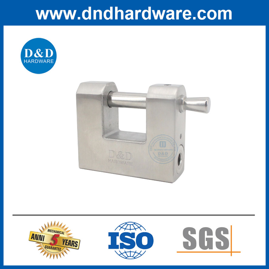 Durable Stainless Steel Heavy Duty Padlock for Truck or Gate