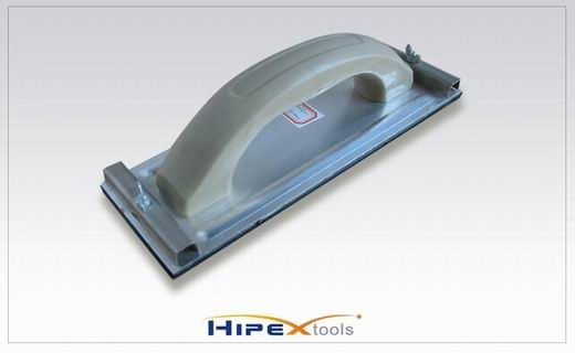 Алюминиевый шлифовальный брусок с ручкой для абразивной сетки и шкурки