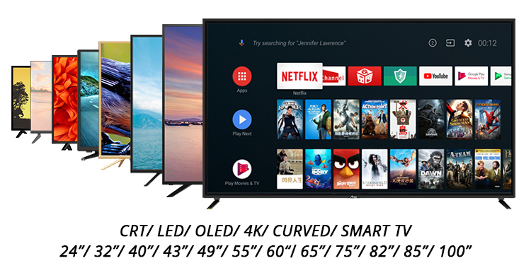 New Technology Blue-Tooth TV Flat Screen 4K LED Smart Television 65 Inch Smart OLED TV with Voice Remote Control
