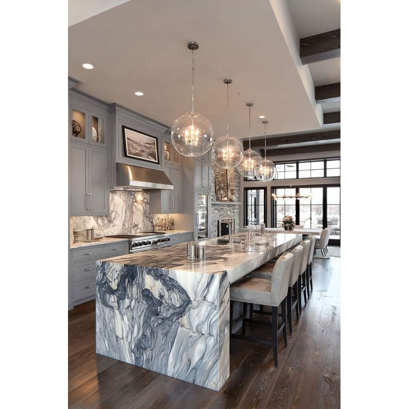 Popular Plywood Lacquered Extra Modern High Quality Distinguished Approach Tailor-Made Trend-Setting Kitchen Cabinet