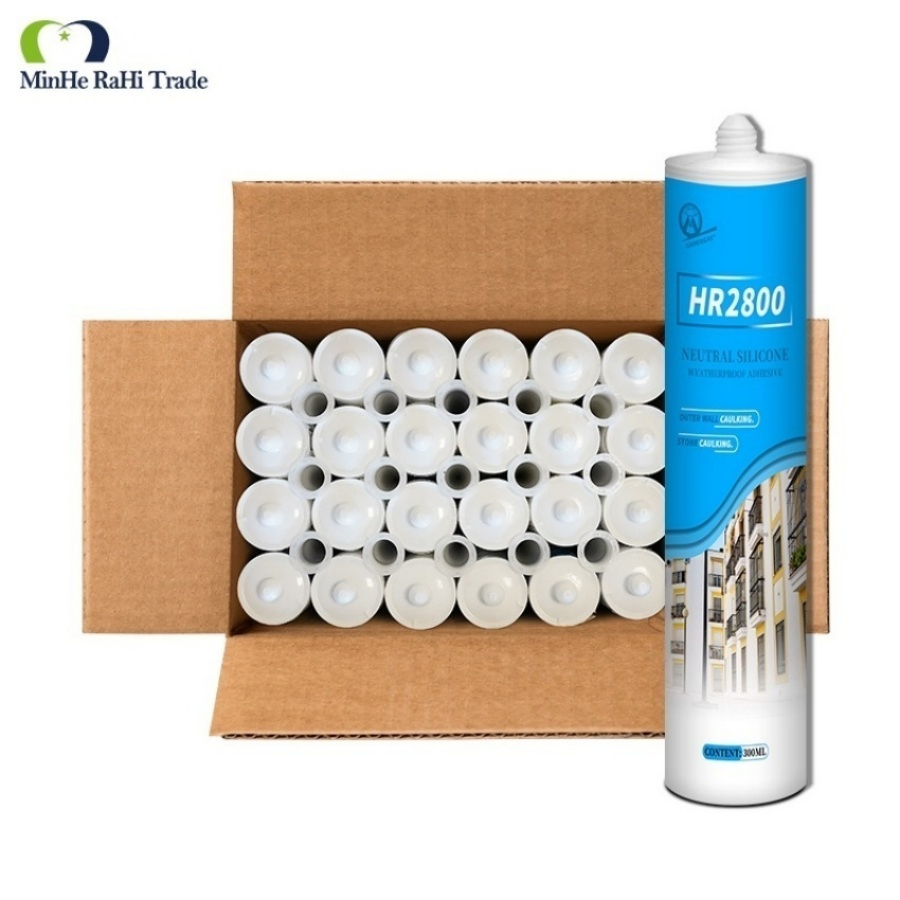 600ml Sausage Clear Floor Insulating Glass Pool Neutral Silicone Sealant Weatherproof