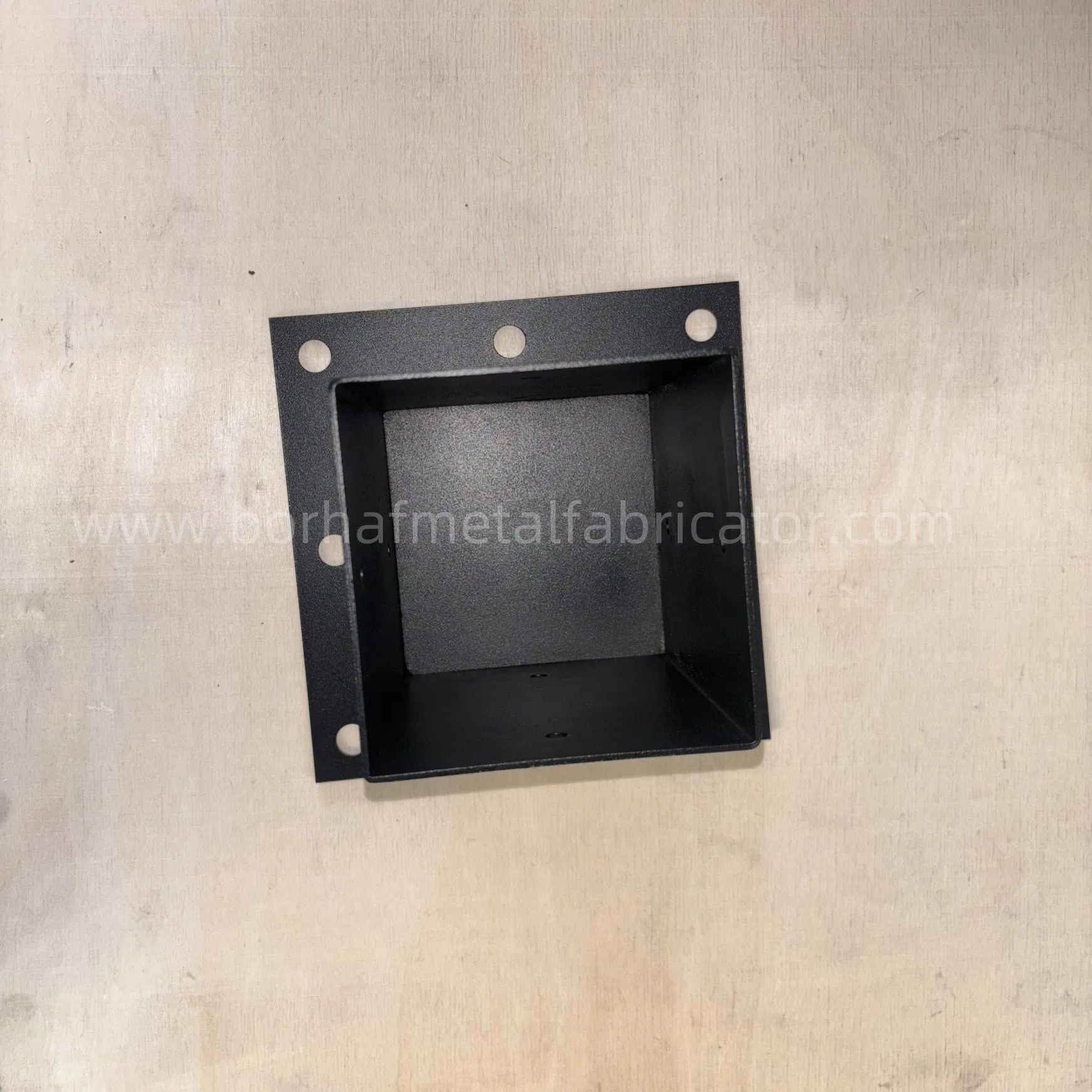 Custom Cut Galvanized Steel Brackets Connecting Wood Beams in Outdoor Pavilions