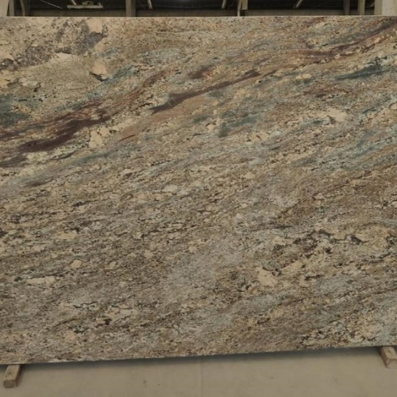 Natural Crema Bordeaux Beautiful Granite Slabs for Wall/Countertop/Floor Tile
