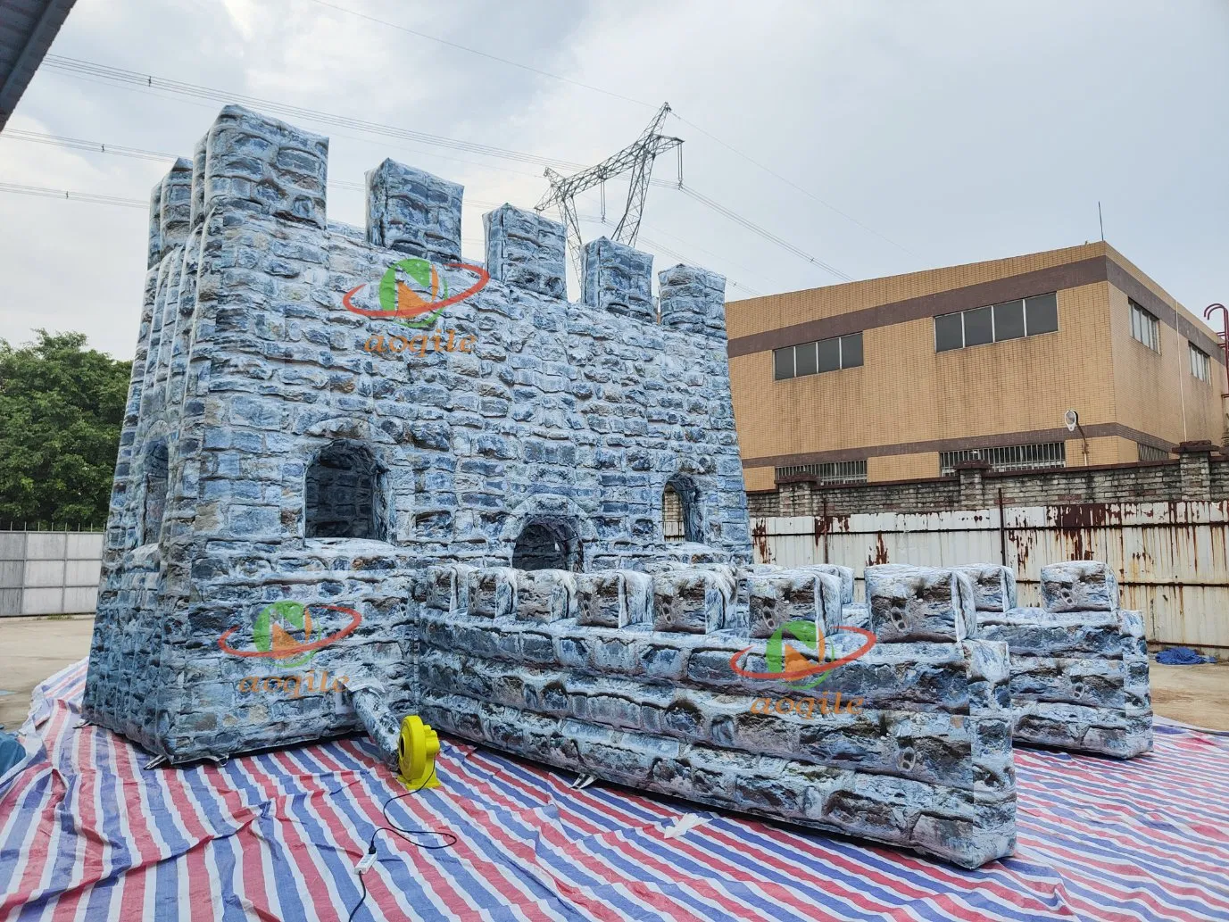 Inflatable Advertising Building Geat Wall