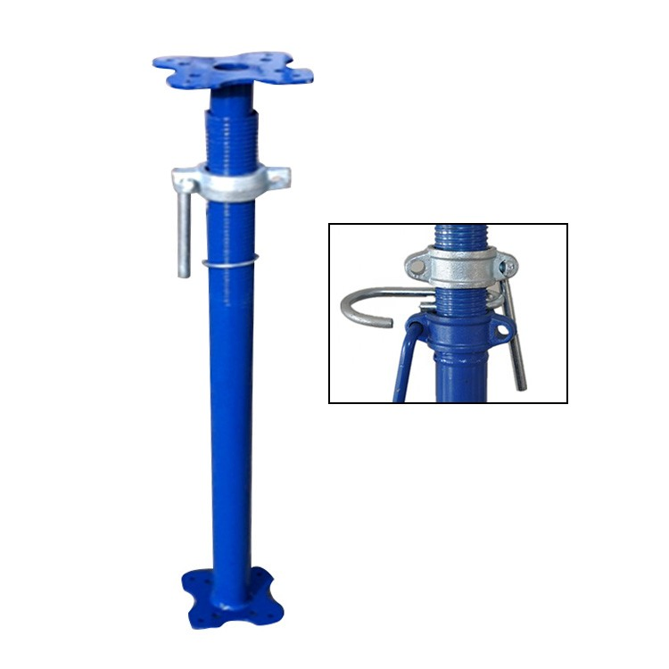 Adjustable Steel Prop Supports for Safe Construction Work