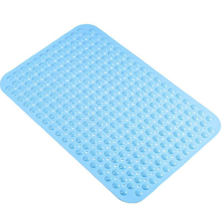 Household PVC Non Slip Anti Ship Large Bath Mat Safety Suction Cup Bathroom Shower Mat