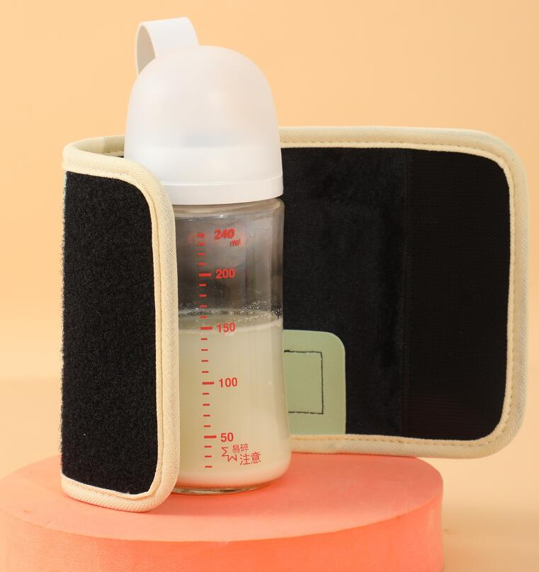 Portable USB Intelligent Temperature Baby Milk Bottle Warmer Insulation Cover Heater